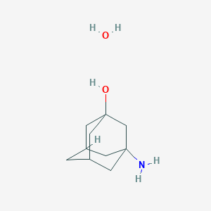 molecular formula C10H19NO2 B8678200 3-Aminoadamantan-1-ol hydrate 