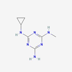 N~2~-Cyclopropyl-N~4~-methyl-1,3,5-triazine-2,4,6-triamine