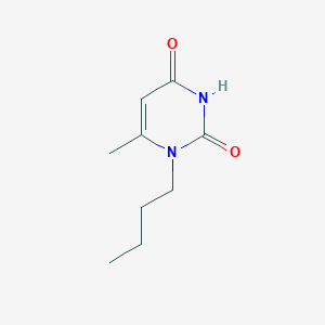 molecular formula C9H14N2O2 B086784 1-Butyl-6-methyluracil CAS No. 1010-89-5