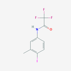 2,2,2-trifluoro-N-(4-iodo-3-methylphenyl)acetamide