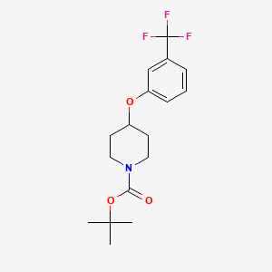 4-(3-Trifluoromethyl-phenoxy)-piperidine-1-carboxylic acid tert-butyl ester
