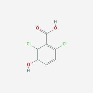 molecular formula C7H4Cl2O3 B8678591 2,6-Dichloro-3-hydroxybenzoic acid 
