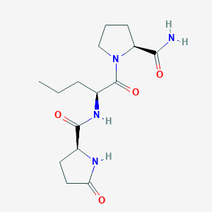 L-Prolinamide, 5-oxo-L-prolyl-L-norvalyl-
