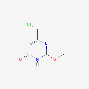 6-(Chloromethyl)-2-methoxypyrimidin-4-OL
