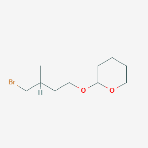 2-(4-Bromo-3-methylbutoxy)oxane
