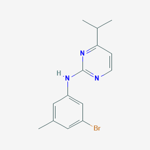 N-(3-bromo-5-methylphenyl)-4-(propan-2-yl)-pyrimidin-2-amine