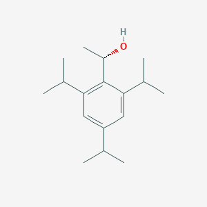 molecular formula C17H28O B008679 (S)-1-(2,4,6-三异丙基苯基)乙醇 CAS No. 102225-88-7