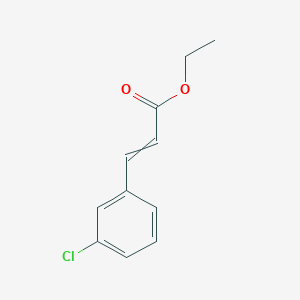 molecular formula C11H11ClO2 B8679161 Ethyl 3-(3-chlorophenyl)-2-propenoate 