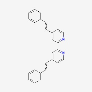 4,4'-Bis(2-phenylethenyl)-2,2'-bipyridine