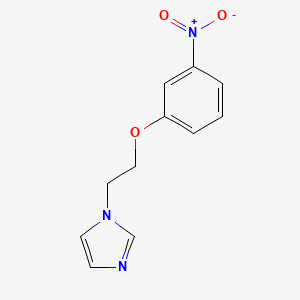 1-[2-(3-Nitrophenoxy)ethyl]-1H-imidazole