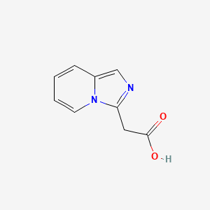 molecular formula C9H8N2O2 B8679256 Imidazo[1,5-a]pyridin-3-ylacetic acid 