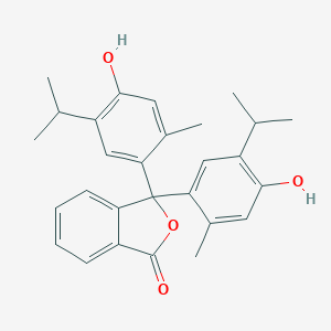 molecular formula C28H30O4 B086794 邻苯二酚酞 CAS No. 125-20-2