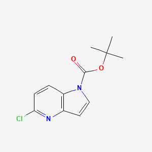 tert-butyl 5-chloro-1H-pyrrolo[3,2-b]pyridine-1-carboxylate