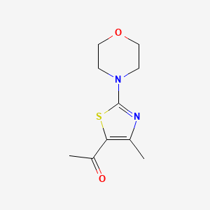 1-(4-Methyl-2-morpholin-4-yl-thiazol-5-yl)-ethanone