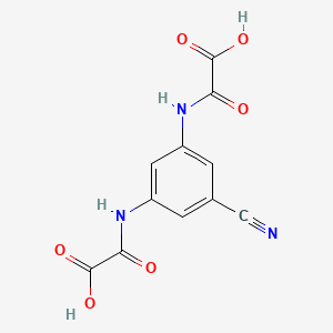 N,n'-(5-cyano-m-phenylene)dioxamic acid