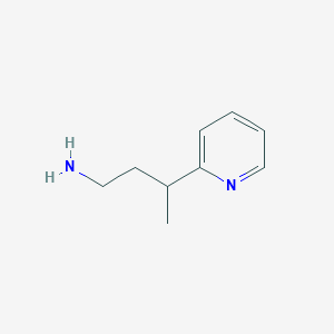 3-(Pyridin-2-yl)butan-1-amine