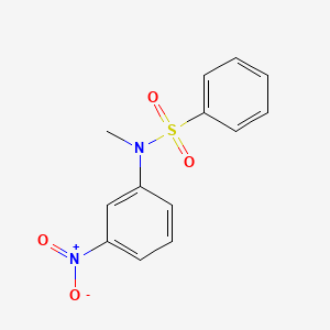 N-methyl-N-(3-nitrophenyl)benzenesulfonamide
