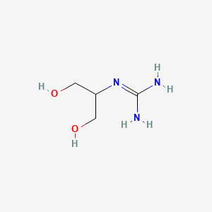 1-(1,3-Dihydroxypropan-2-yl)guanidine