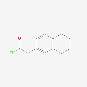 (5,6,7,8-Tetrahydronaphthalen-2-yl)acetyl chloride