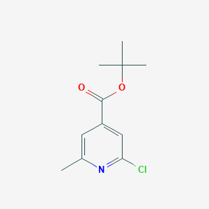 2-Chloro-6-methyl-isonicotinic acid tert-butyl ester