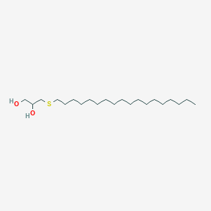 3-Octadecylsulfanylpropane-1,2-diol