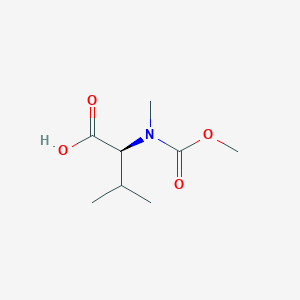N-(Methoxycarbonyl)-N-methyl-L-valine