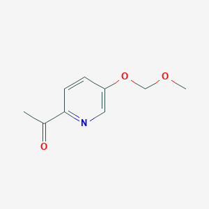 1-(5-Methoxymethoxy-pyridin-2-yl)-ethanone