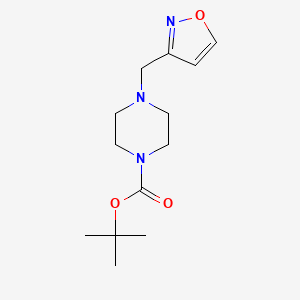 Tert-butyl 4-(isoxazol-3-ylmethyl)piperazine-1-carboxylate