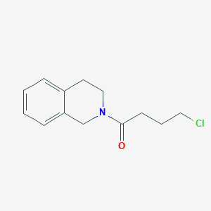 4-chloro-1-(3,4-dihydro-1H-isoquinolin-2-yl)butan-1-one