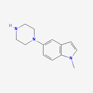 4-(1-Methyl-5-indolyl)piperazine