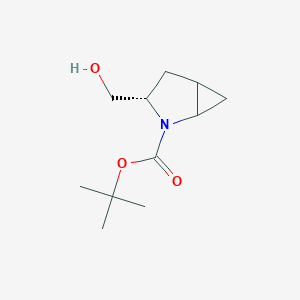 (3S)-tert-butyl 3-(hydroxymethyl)-2-azabicyclo[3.1.0]hexane-2-carboxylate