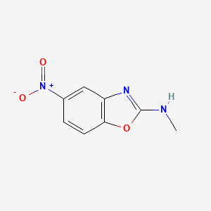 N-methyl-5-nitro-1,3-benzoxazol-2-amine