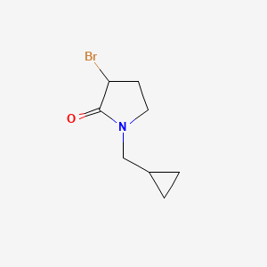 N-cyclopropylmethyl-3-bromopyrrolidine-2-one
