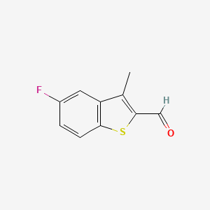5-Fluoro-3-methyl-benzo[b]thiophene-2-carbaldehyde