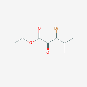 Ethyl 3-bromo-4-methyl-2-oxopentanoate