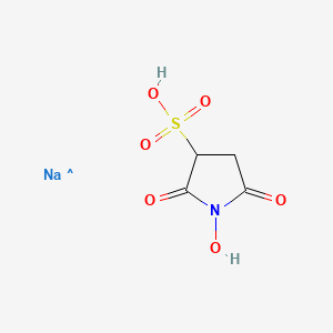molecular formula C4H5NNaO6S B8679857 sodium N-hydroxysulfosuccinimide 