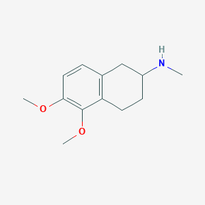 1,2,3,4-Tetrahydro-5,6-dimethoxy-N-methyl-2-naphthylamine