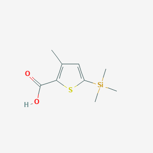3-Methyl-5-trimethylsilanyl-thiophene-2-carboxylic acid