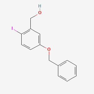 5-Benzyloxy-2-iodobenzyl alcohol