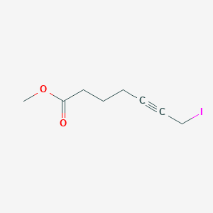 Methyl 7-iodohept-5-ynoate