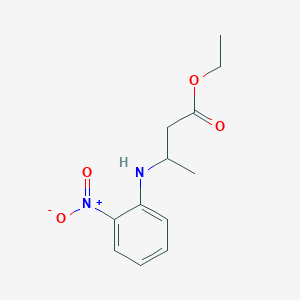 Ethyl 3-(2-nitrophenylamino)butanoate
