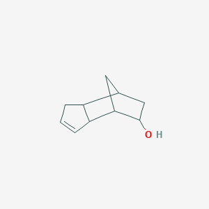 molecular formula C10H14O B086801 3a,4,5,6,7,7a-Hexahydro-4,7-methano-1H-inden-5-ol CAS No. 133-21-1