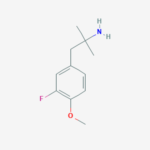 1,1-Dimethyl-2-(3-fluoro-4-methoxyphenyl)ethylamine