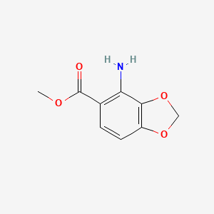 Methyl 2-amino-3,4-methylenedioxybenzoate