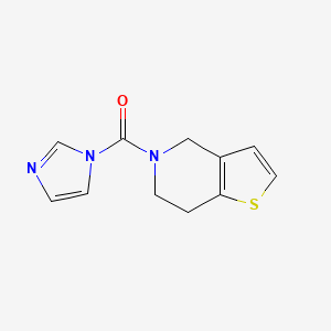 6,7-Dihydrothieno[3,2-C]pyridin-5(4h)-Yl(1h-Imidazol-1-Yl)methanone