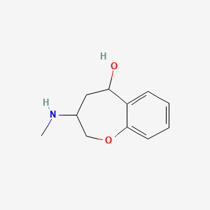 3-(Methylamino)-2,3,4,5-tetrahydro-1-benzoxepin-5-ol