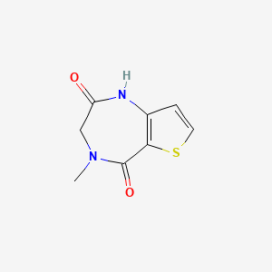 4-Methyl-3,4-dihydro-1H-thieno[3,2-e][1,4]diazepine-2,5-dione