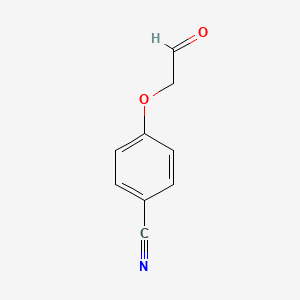 molecular formula C9H7NO2 B8680271 (4-Cyano-phenoxy)acetaldehyde 