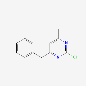 4-Benzyl-2-chloro-6-methyl-pyrimidine