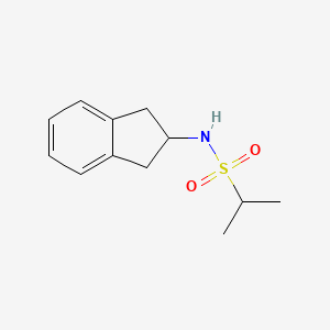 N-(2,3-dihydro-1H-inden-2-yl)-2-propanesulfonamide